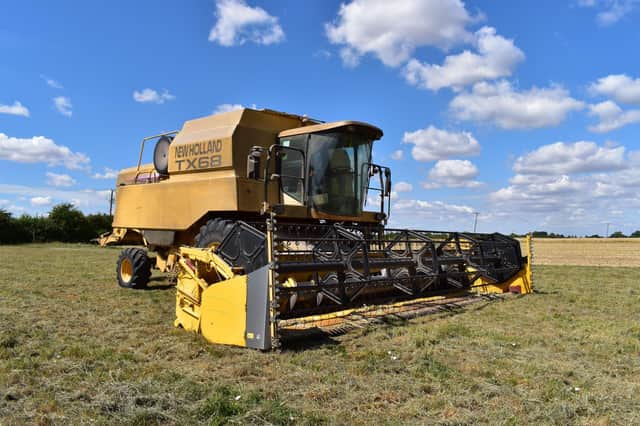 1998 New Holland TX68 24ft cut combine harvester, with an estimate of £18,000 -£20,000