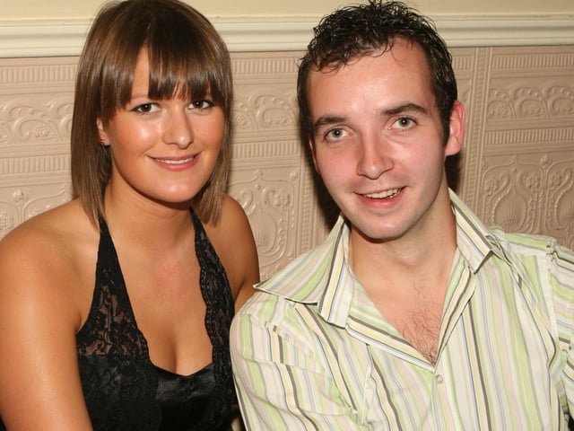 Lester Kelly and Melanie Hunter pictured at Garvagh YFC disco in the Imperial Hotel, Garvagh. Pic Kevin McAuley