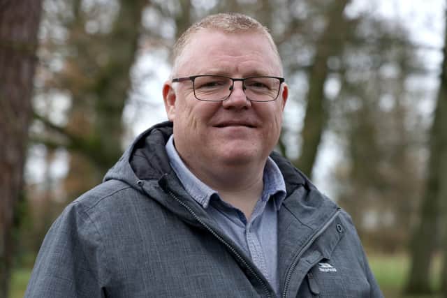 PACEMAKER PRESS BELFAST
26/11/2020
Declan McAleer MLA, photographed at Antrim Castle Grounds today.
Photo Pacemaker Press