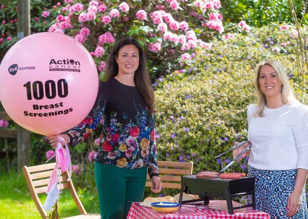 Its4women Marketing Manager Kerry Beckett is pictured with Action Cancer’s Community Fundraising Manager, Leigh Osborne.  For more details or to get an information pack call Leigh Osborne on 07928 668543 or email losborne@actioncancer.org
