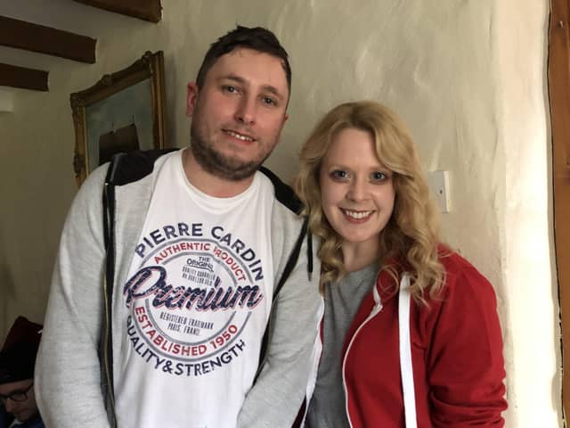 Stephen Parker, a HND Creative Media Production student at SERC’s NI Film & Television School (NIFTS) scripted dramas which won Royal Television Society NI Student Awards in 2020 and 2021. Stephen, from Newtownards, is pictured on set of award-winning She Cries At Night with leading lady, Rebecca Hickey.