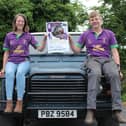 Newtownards YFC secretary Rebecca McBratney and assistant secretary Isaac Moore hope for a big turnout at the club's annual road run on June 20, 2021