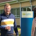 Brother and sister, Megan Kirkland and Caleb Howard who have recently completed Level 2 Award in Understanding HACCP (RSPH) with CAFRE, Loughry Campus.