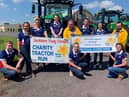 Recently Seskinore YFC held their annual tractor run with all proceeds going to Marie Curie and all raffle proceeds going to Jemma McGowan to help her get to Mexico for vital treatment