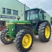 The John Deere 3050 which will be auctioned off next week