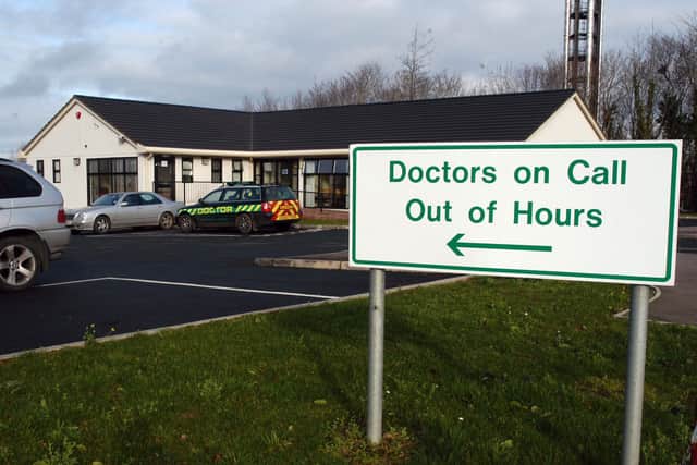 The Doctors Out of Hours premises at Craigavon Area Hospital. LM4909-139gc