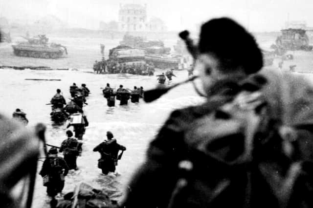 A undated picture of the D-Day landing in Normandy, France, in June 1944.  Picture: PA Photo