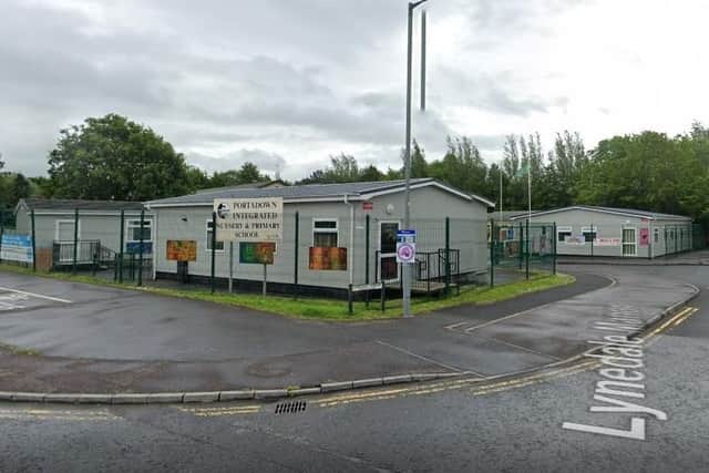 Portadown Integrated Nursery and Primary School. Photo courtesy of Google.