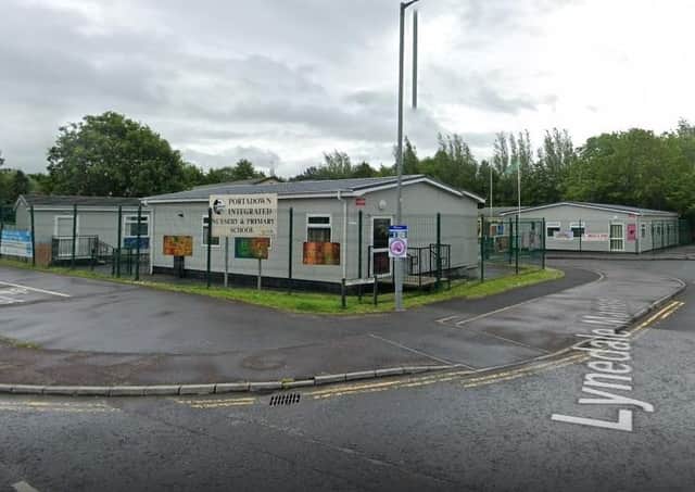 Portadown Integrated Nursery and Primary School. Photo courtesy of Google.
