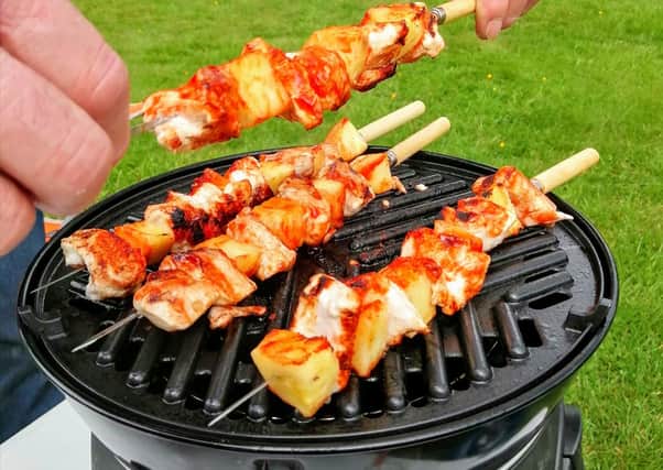 Karen Wright column - Wakefield Express - 03.06.21

chiken and pineapple skewers
barbecue