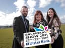 Pictured (L-R) at Balmoral Park, Lisburn are Stuart McClean, Company Director, MIS Group, Jenny McNeill, Business Development Executive, RUAS and Jessica Lee, Marketing and Business Development Executive, MIS Group.