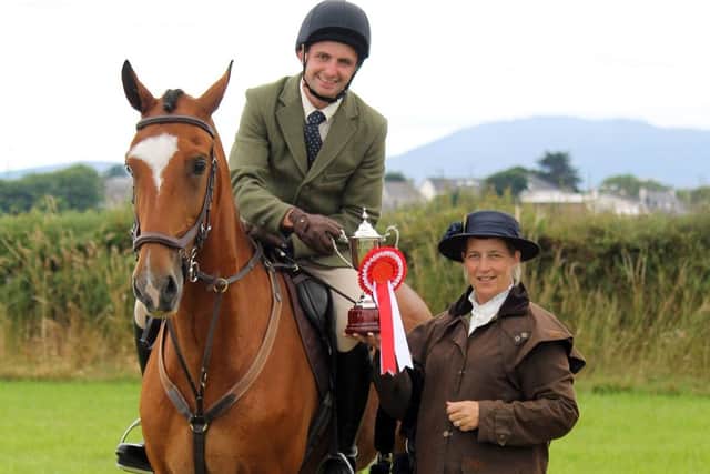 Mikey McGaffin wins Hanna Brothers Cup in 80cm Horse