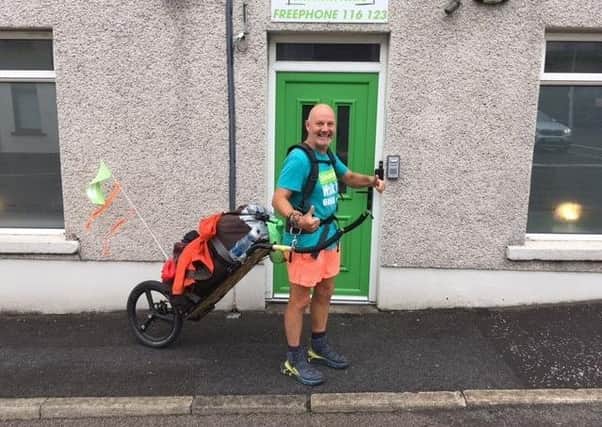 David Matthews, a Samaritans volunteer, has been raising awareness of the mental health charity by walking over 6,000 miles