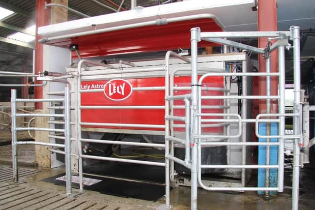 Three Lely Astronaut A5 robots have recenlty been installed at Watton Farms in North Antrim. Picture: Julie Hazelton