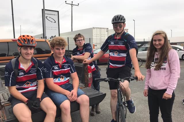 Thomas Armstrong, Harry Walker, Robert Allen, Stephen Davis and Gemma Dobson