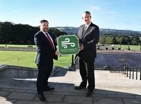Environment Minister Edwin Poots MLA and Health Minister Robin Swann MLA launch DAERA’s updated Air Quality Alert system