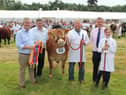 Farm Minister Edwin Poots MLA (left) attended all of the local shows held in 2022