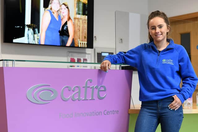 Abi Thom from Cookstown who is currently studying on the BSc (Hons) Degree in Food Technology highly recommends studying food courses at CAFRE, Loughry Campus