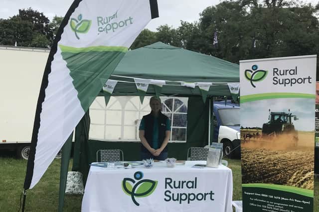 Staff member Keelin at Clogher Valley Show