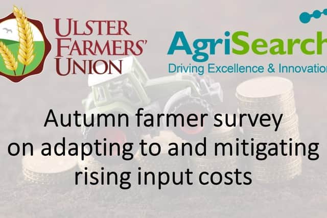 The AgriSearch/UFU Autumn Rising Costs Survey is now open