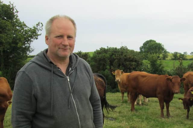 John Cultra, County Down suckler cow farmer.