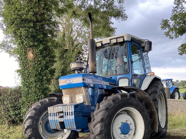 Old and new tractors where all seen at the run which was organised by Bleary YFC