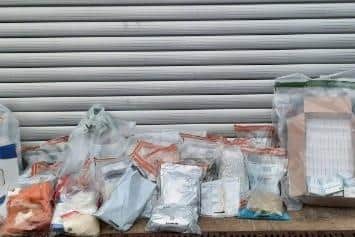 Drugs seized by PSNI officers