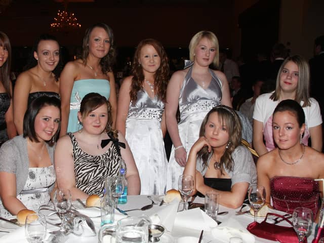 Enjoying the Kells and Connor YFC evening in Tullyglass Hotel.