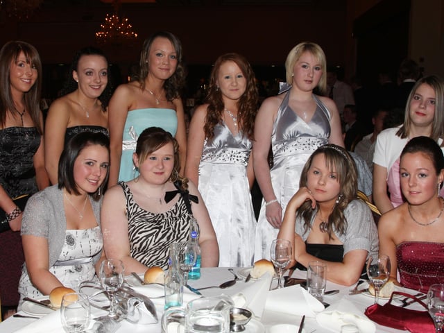 Enjoying the Kells and Connor YFC evening in Tullyglass Hotel.