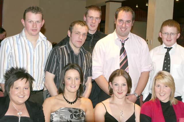 Pictured at the Co Armagh YFC dinner in Tandragee Golf Club in 2007. Picture: Kevin McAuley