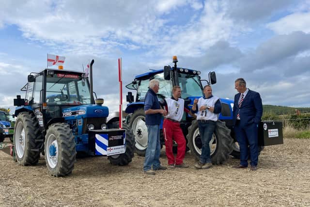 Farm MInister Edwin Poots at the 2022 Irish National Ploughing Championships