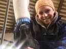 Dairy worker Lianne Farrow has been named this year's Dairy Industry Woman of the Year