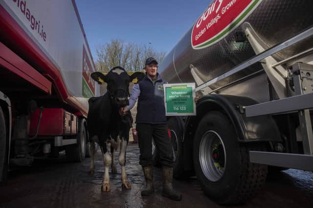 Dairy farmer Peter Hynes