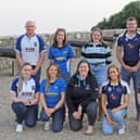 Pictured are representatives of Randox Antrim Show’s local YFC clubs who help out at the Show, and where the County Antrim YFC Competitions’ Day is held: (l-r) Randalstown’s Victoria Stewart and Steven Doole; Holestone’s Clara McConnell and Laura Patterson; Crumlin’s Grace Cotton and Gemma McCorry; Lylehill’s Kirsty Wallace and Tom Lindsay; and Kells & Connor’s Charlotte McAllister, James Fullerton and Ellen Fullerton. Photo: Julie Hazelton.