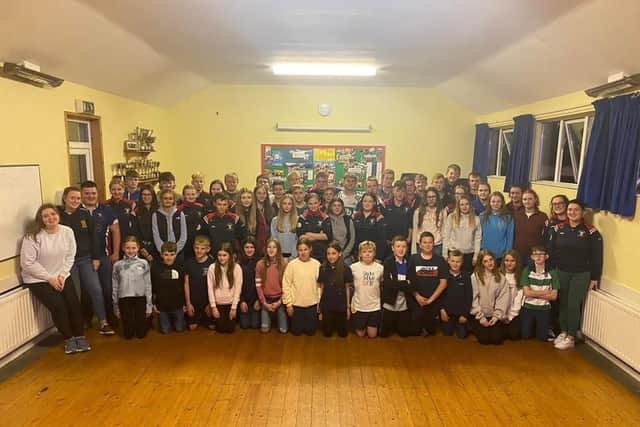 Members from Seskinore YFC are looking forward to what 2024 will bring. Picture: Seskinore YFC