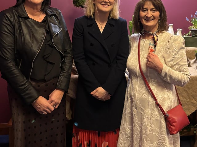 Doreen Bolton, Dr Rebecca Orr, Yvonne Carson