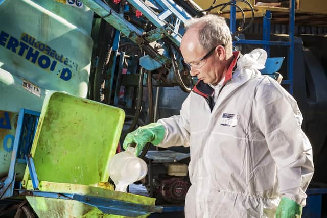 NI Water is reminding farmers to carefully store, handle and dispose of their pesticides safely this summer. (Pic supplied)