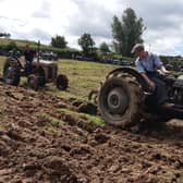 Last weekend the Ulster Folk Museum celebrated Ferguson Tractor Day and offered visitors an insight into the legacy of agricultural innovator, Harry Ferguson with working ploughing and cultivating demonstrations using vintage Ferguson tractors as part of their Ferguson Day celebrations. Picture: Darryl Armitage
