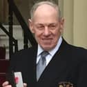 Mr Hugh Barr MBE. Image: Hugh Wade & Son Funeral Directors