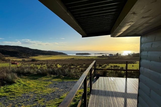 View from Colonsay Cabin. (Pic: Galbraith)
