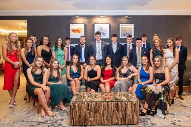 Seskinore YFC pictured at the recent dinner held by Tyrone YFC. Picture: Submitted