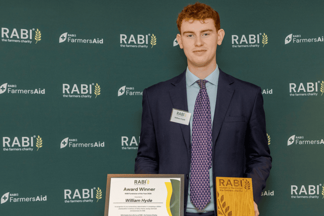 William Hyde - RABI Fundraiser of the Year.