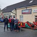 Allan Hetherington Kverneland Group Ireland, Darrell Walmsley & Stephen Walmsley, Walmsley Tractors LTD, Philip English Kverneland Group Ireland.