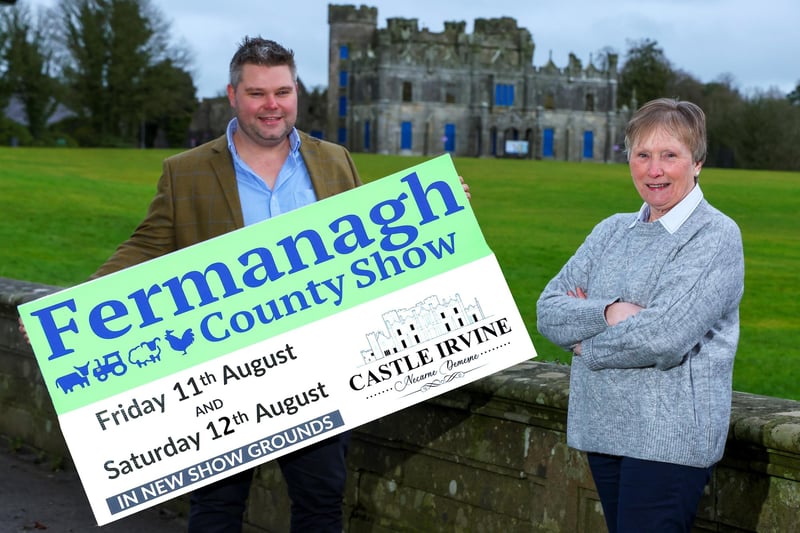 Fermanagh County Show will move to a brand new home this year. The show will be held on new weekend dates of 11-12 August at Castle Irvine, Necarne, near Irvinestown.