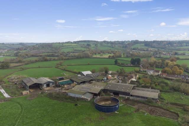 Agricultural property specialists Greenslade Taylor Hunt are delighted to bring this versatile residential and commercial dairy holding to the market. Image: www.gth.net