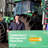 Farmers and agricultural contractors are invited to attend the College Agriculture Food and Rural Enterprise (CAFRE) Slurry Management Open Days. (Pic: CAFRE)