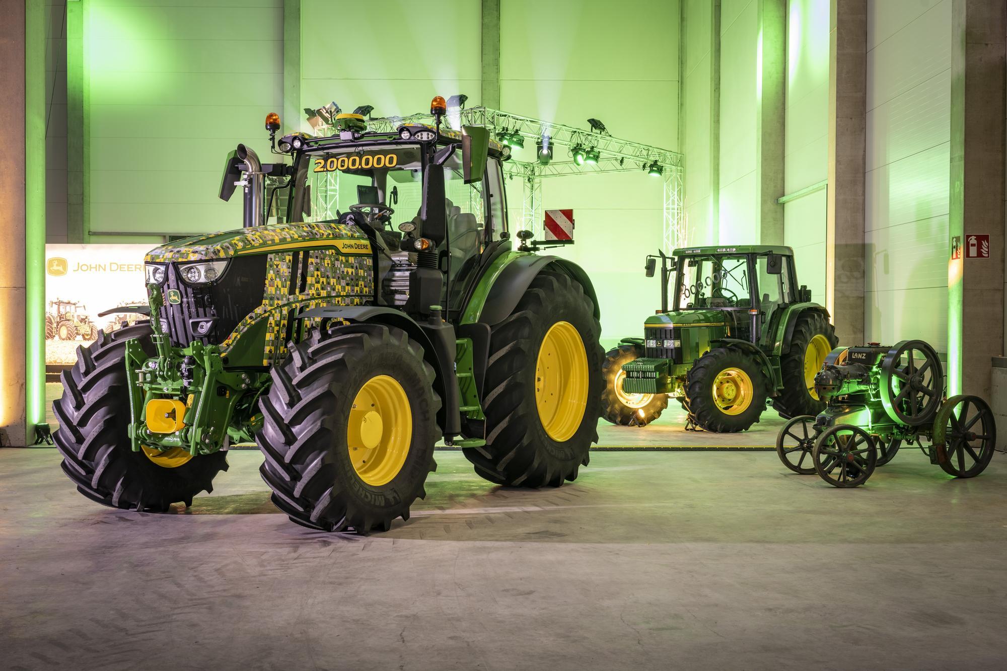 John Deere is celebrating the production of its two millionth tractor in the Mannheim plant - Vimarsana News