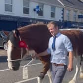 Farming Life's thanks to Harold Harkin who has emailed us in this video from the Garvagh Clydesdale show and vintage rally and road run which was recently held the Co Londonderry village. Picture: Harold Harkin