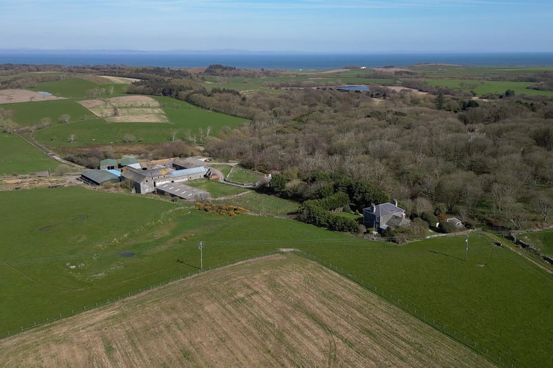 The farmland at Logan extends to 1,158 acres and currently supports an arable and livestock grazing regime.