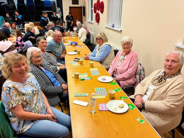 The WI at the Kells and Connor at the YFC bingo night